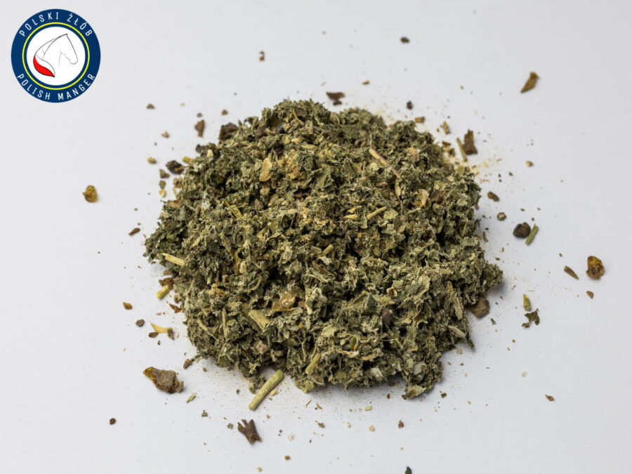 PREBIOTYCZNE MIESZANKI OWOCOWO - ZIOŁOWE DLA KLACZY ŹREBNYCH - Zestaw ziołowy Jabłkowo-malinowa